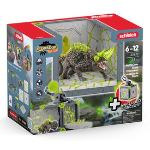 Schleich Battlecave Kő Kameleon