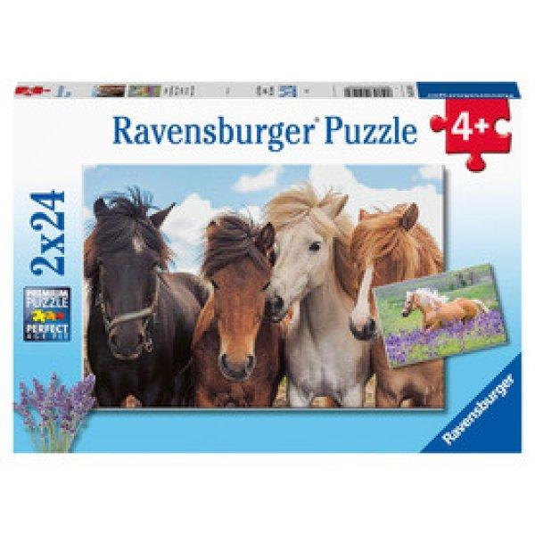 Ravensburger Puzzle 2x24 db - Lovak