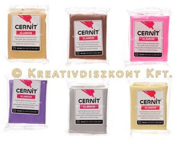 Cernit Glamour süthető gyurma 56 g - ezüst CG - 080