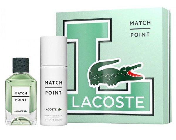 Lacoste Match Point - EDT 100 + dezodor spray 150 ml