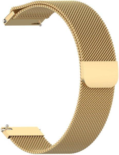 4wrist Milánói óraszíj - Arany 22 mm