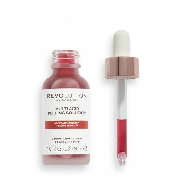 Revolution Skincare Gyengéd bőrradír AHA & BHA Moderate Multi
Acid (Peeling Solution) 30 ml