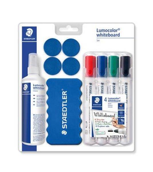 Táblamarker készlet, 2 mm, kúpos, STAEDTLER "Lumocolor® Set 613
S", 10 darabos