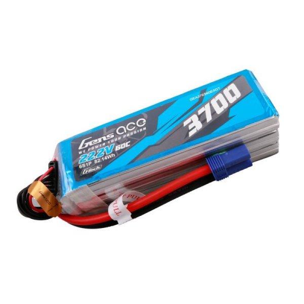 Gens ace G-Tech 3700mAh 22.2V 60C 6S1P Lipo Akkumulátor Pack