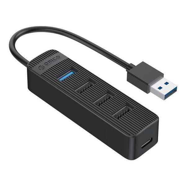 Orico USB - USB 3.0 + 3x USB 2.0 hub adapter (fekete)