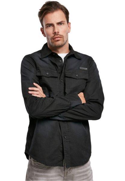 Brandit Hardee Denim Shirt black