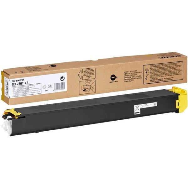 Sharp MX23 toner yellow ORIGINAL 