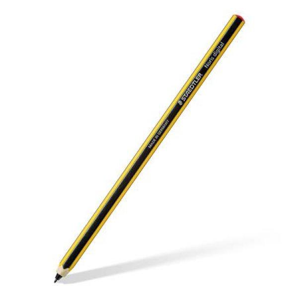 Érintőceruza, érintőképernyős készülékekhez, EMR, STAEDTLER "Noris
Digital Classic 180 22", sárga