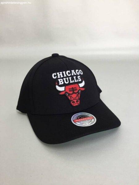 Mitchell & Ness snapback Chicago Bulls Team Logo High Crown Red black