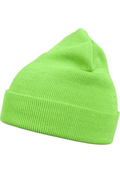 Urban Classics Beanie Basic Flap neongreen