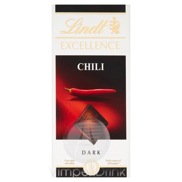 Lindt Excellence csokoládé Chili 100g