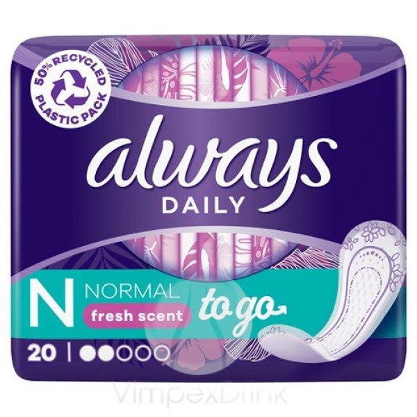 Always tisztasági betét Sing Normal Deo 20db