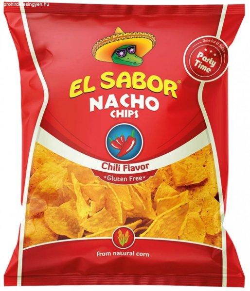 El sabor big nacho chips gluténmentes chilis 225 g