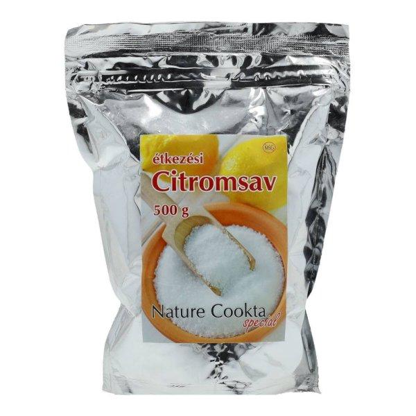 NATURE COOKTA ÉTKEZÉSI CITROMSAV 500G