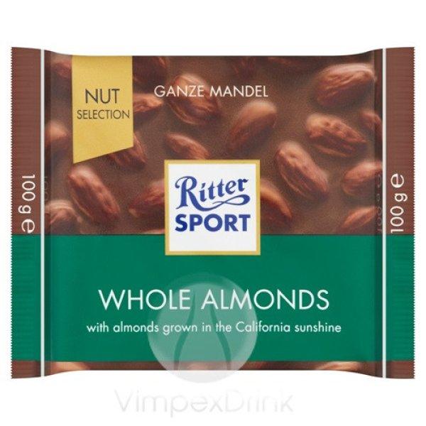 Ritter Sport Selection egész mandula 100g