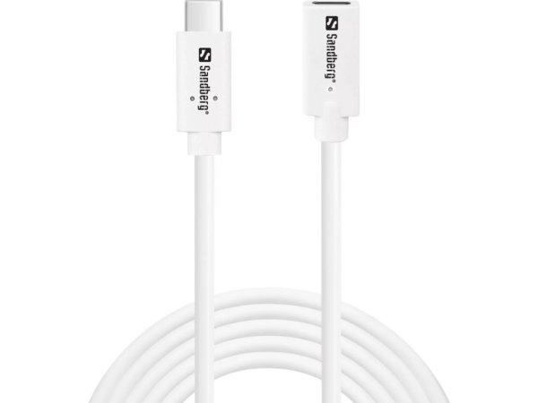 Sandberg USB-C 100W Extender Cable 1m White