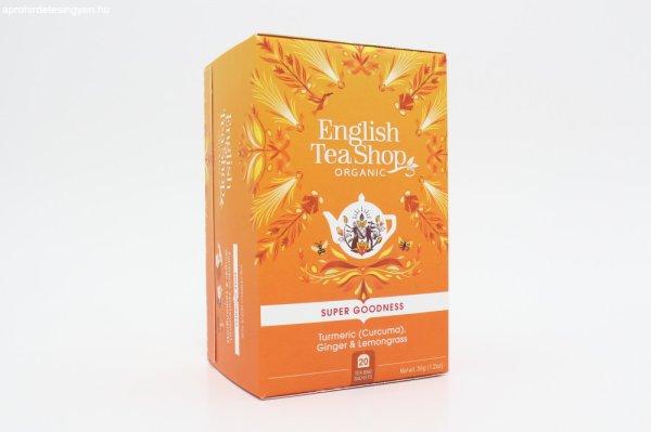 English Tea Shop 20 bio gyömbér citromfű kurkuma tea 20 db 35 g