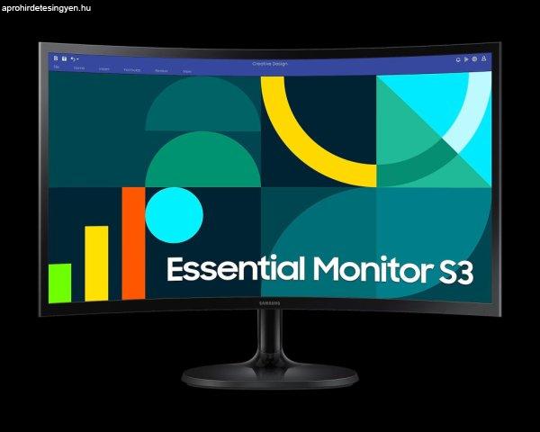 SAMSUNG 24 LS24D360GAUXEN FHD IPS 16:9 4ms ívelt monitor