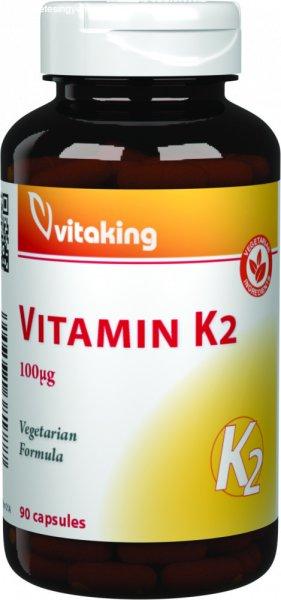 Vitaking k2 vitamin 100mcg kapszula 90 db