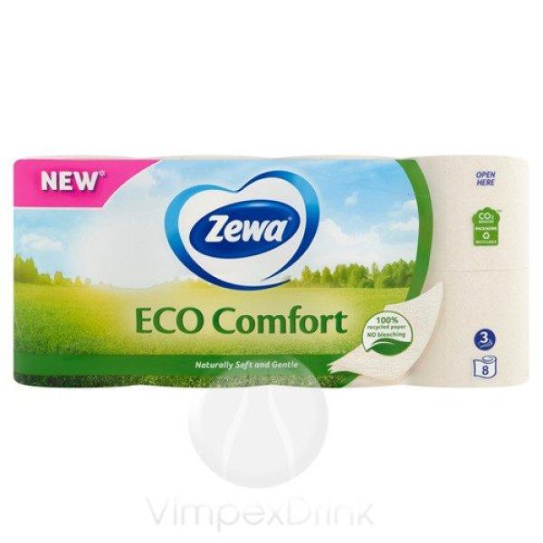 Zewa Eco Comfort Toalettpapír. 3rét. 8 tek