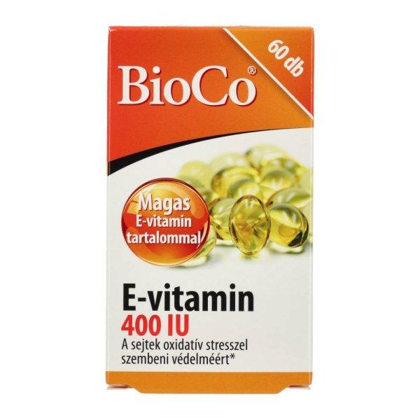 BIOCO E-VITAMIN KAPSZULA 400 IU