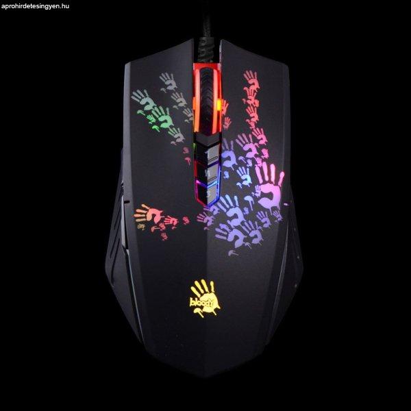 A4-Tech Bloody A60 Light Strike RGB Gaming Mouse Black