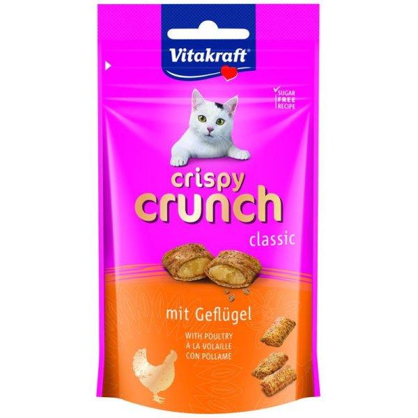 Vitakraft Crispy Crunch Macska Jutalomfalat Szárnyas Hússal 60g