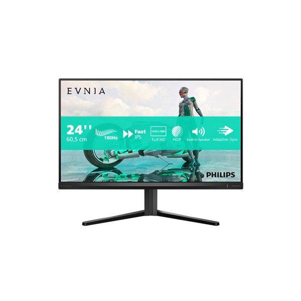 PHILIPS IPS Gaming 180Hz monitor 23,8" 24M2N3200S 1920x1080, 16:9,
300cd/m2, 0,5ms, 2xHDMI/DisplayPort, hangszóró, HDR10