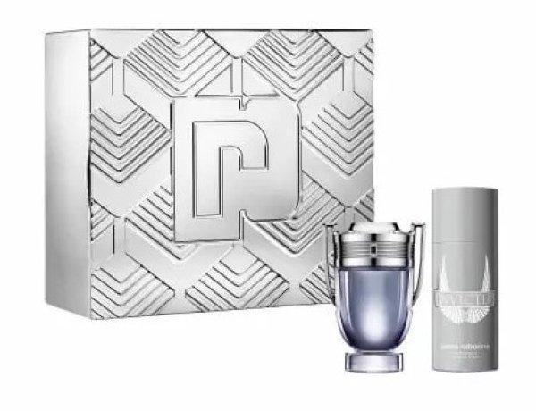 Rabanne Invictus EDT 100 ml + spray dezodor 150 ml