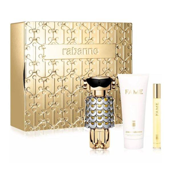 Rabanne Fame - EDP 80 ml + testápoló 100 ml + EDP 10 ml