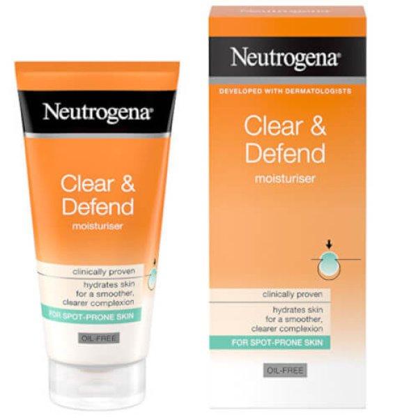 Neutrogena Olajmentes hidratáló szalicilsavval Clear & Defend
(Oil-Free Moisturiser) 50 ml