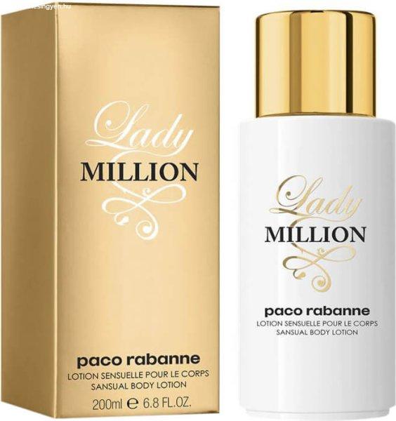 Rabanne Lady Million - testápoló 200 ml