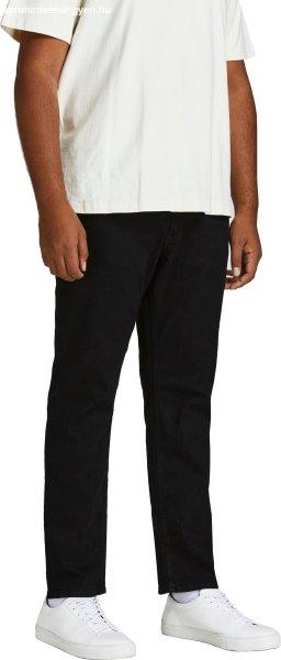 Jack&Jones PLUS Férfi farmer JJIGLENN Slim Fit 12196266 Black Denim 54/32