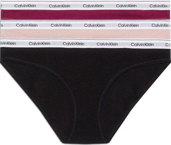 Calvin Klein 3 PACK - női alsó Bikini QD5207E-NP6 L