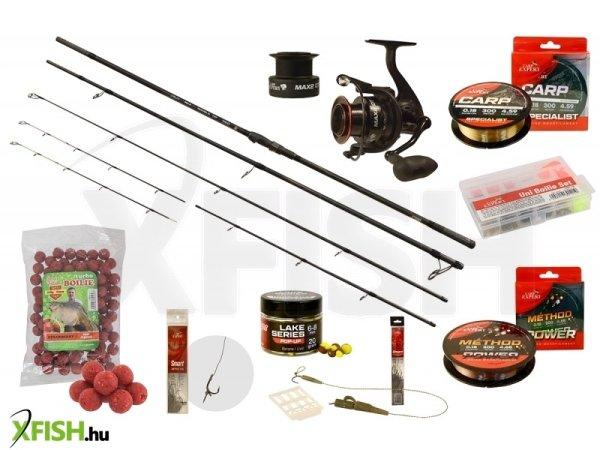 Carp Expert Max2 Double Tip Bojlis Feeder Horgász Szett 360cm 3Lbs