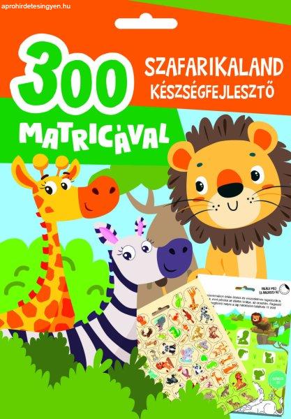 Szafarikaland készségfejlesztő - 300 matricával