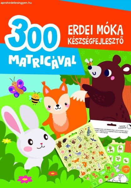 Erdei móka készségfejlesztő - 300 matricával