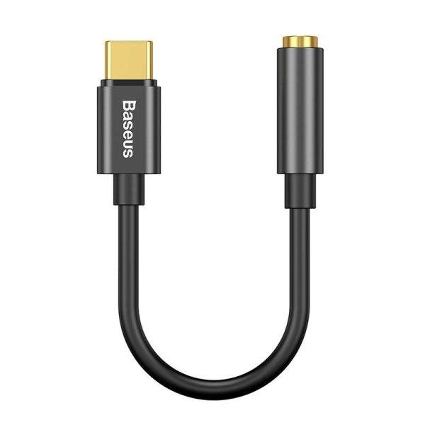 Baseus L54 USB-C audioadapter + 3,5 mm-es mini jack (fekete)