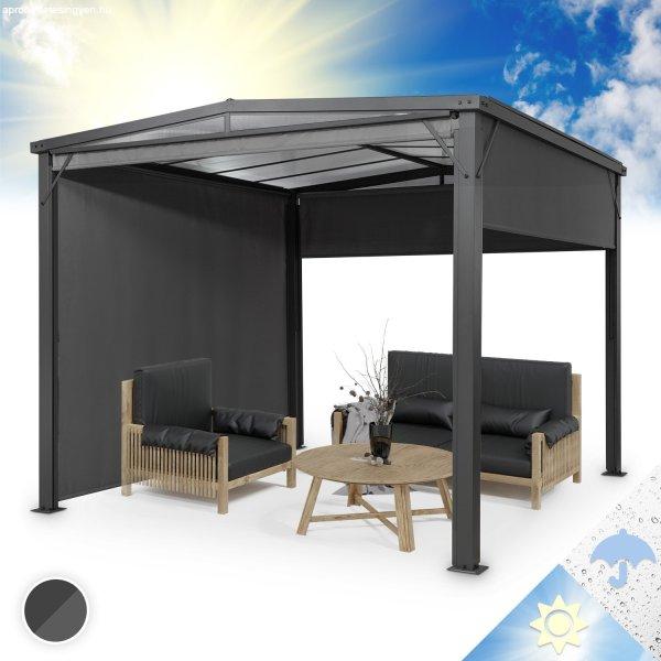 Blumfeldt Pantheon Cortina Solid Sky, pergola, tető, 3 x 3 m, polikarbonát,
szürke