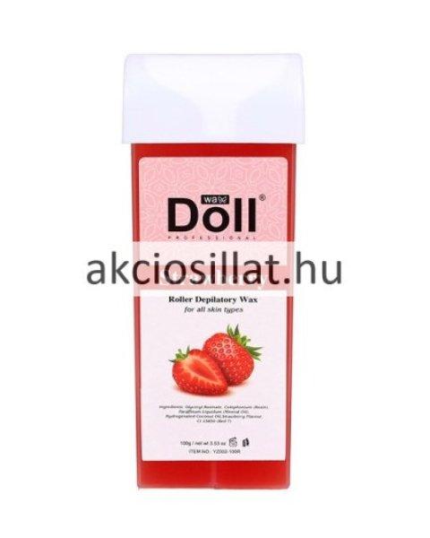 Wax Doll Strawberry Gyantapatron normál bőrre széles görgőfejjel 150g