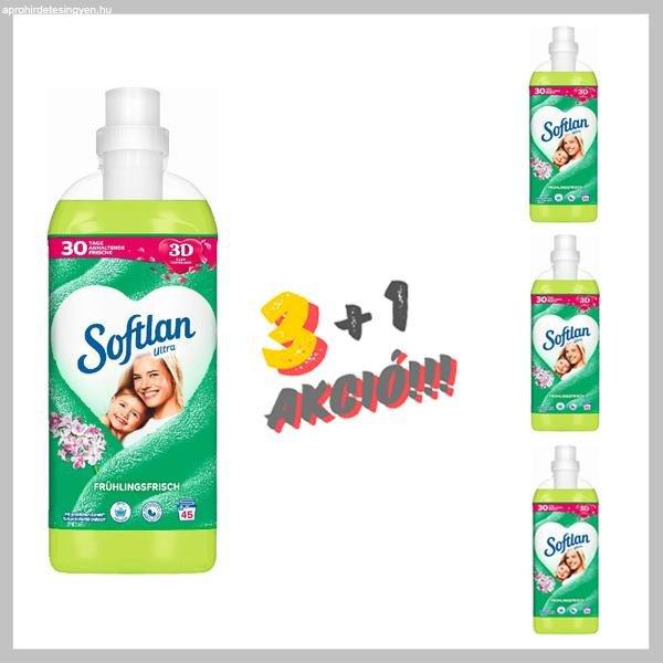 SOFTLAN Ultra spring fresh öblítő 1 liter 45 mosás 3+1 Akció! ZT-8925819A