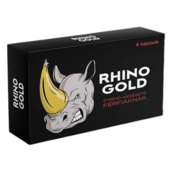 RHINO GOLD - természetes étrend kiegészítő férfiaknak (6db)