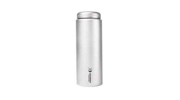 Silverant Titanium palack lapos kupakkal 600 ml