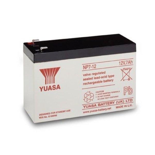 YUASA - 12V 7 Ah Yuasa akkumulátor