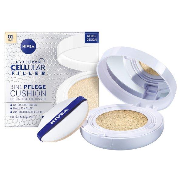 Nivea Tápláló tonizáló krém szivacsban 3 az 1-ben
Hyaluron Cellular Filler 15 g 02 Medium