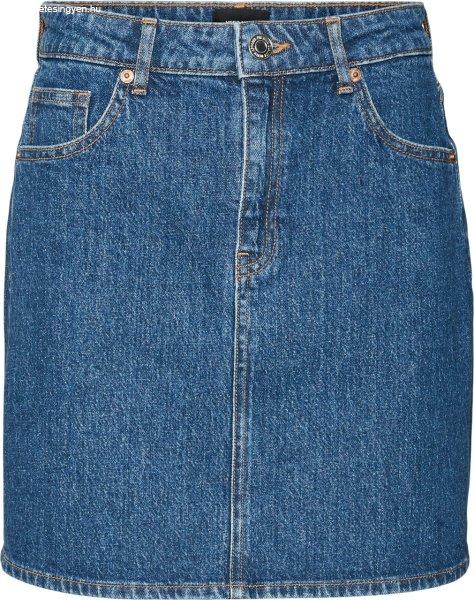 Vero Moda Női szoknya VMTESSA 10301536 Medium Blue Denim XS