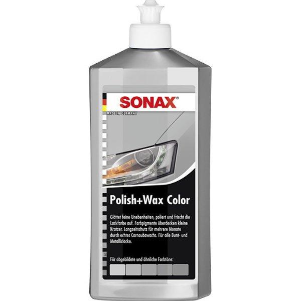 Sonax, Polír & Wax, Szürke, 500ml