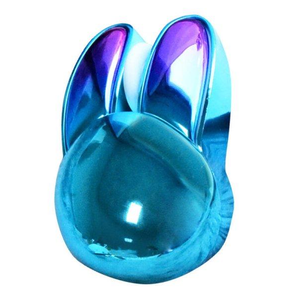 MOFII Wireless + Bluetooth Rabbit Mouse M6DM Chrome (kék)