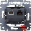 Legrand Galea Life specilis 1XRJ45 cat 6 UTP + 1XRJ11 mecha