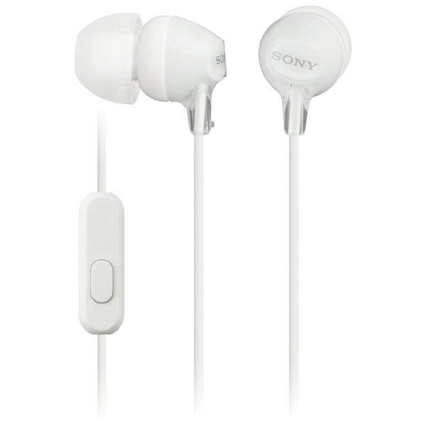 Sony MDR-EX15AP s handsfree, fehér